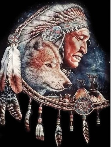 Native american indian - indian, (1)
