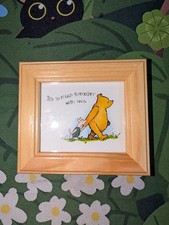 Much Friendlier with two - Mini Winnie The Pooh Picture Frame (6.5 x 7.5 cm)