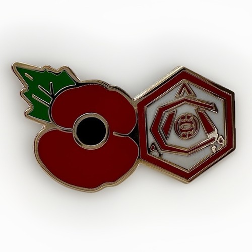 Arsenal remembrance pin - arsenal,