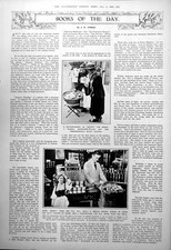 Antique Print Clothes Basket