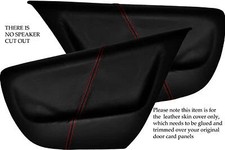 Red stitching fits lupo - red, vw