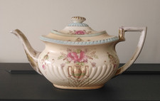 An Art Nouveau S. Fielding & Co. Crown Devon 'Dora' Pattern Teapot (6871) c.1914