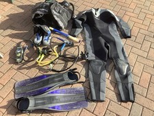 Scuba Diving Equipment Set Complete Gear