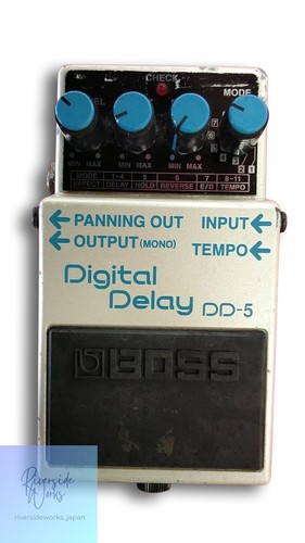 Boss digital delay guitar - digital, dd-5
