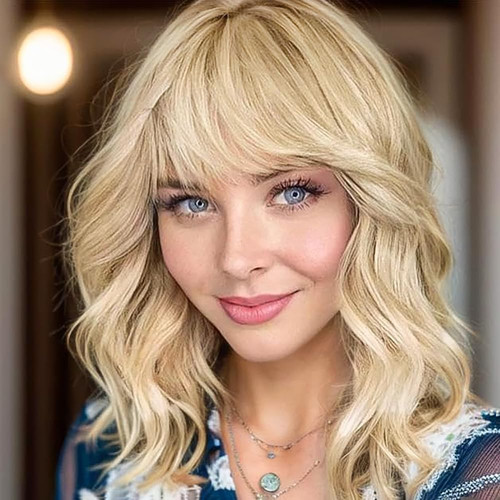 Short blonde bob wig with - short,