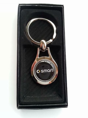 Classic high chrome keyring - chrome,