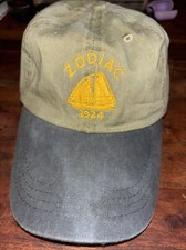 Port & Company Adult Dad Hat Zodiac 1924 Yacht Boating Green/Blue Twill Cotton
