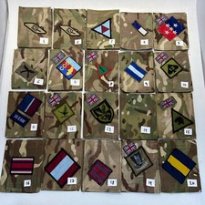 X2 MTP Blank Blanking Patches UBACS/PCS RAF  Regiment Engineer Artillery Gurkha