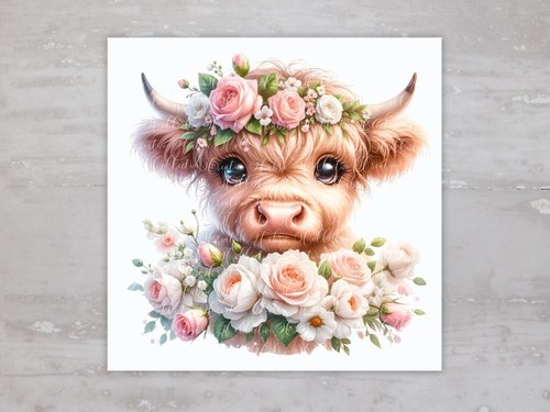 Highland cow with - highland,