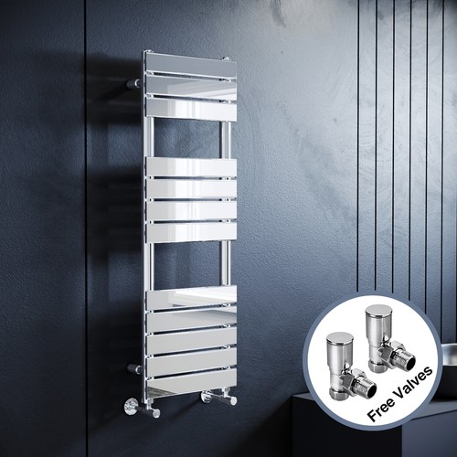 Chrome towel rail radiator 400 - towel,