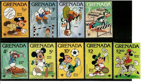 Grenada 1979 disney sports - grenada,
