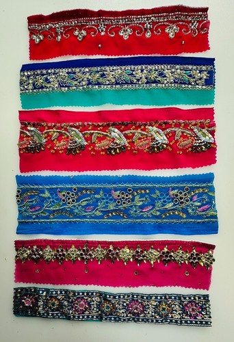 Sari saree edging - 6, strips