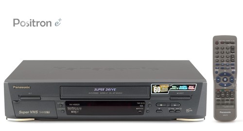 Panasonic hs820 black svhs - panasonic, nv-hs820