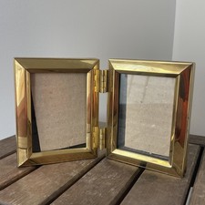 Vintage 90s Brass Mini Double