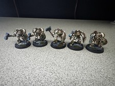 Warhammer 40K Space Marines Dark Angels Terminators x5 Pro Paint Drakhar Studio!