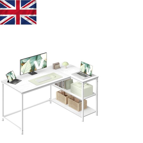 Versatile shaped gaming desk - l-shaped,