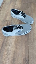 Vans Trainers Grey Suede Size