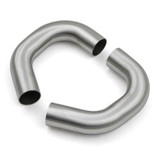 Stainless sport exhaust link - stainless,