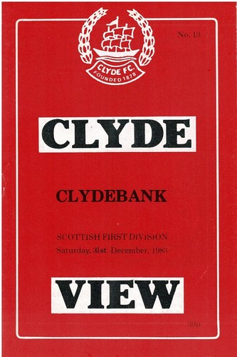 Clyde clydebank 31st - ,