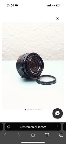 Leica summicron 35mm m - summicron, f2