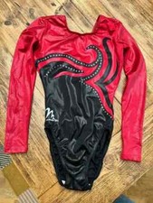 ADULT MILANO Professional gymnastics competition leotard GB34 shiny glossy