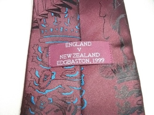 Ecb cricket tie 1999 - tie,