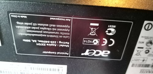 Price reduced acer aspire - reduced,