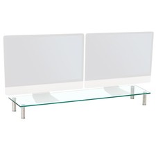 Large twin monitor riser stand - large,