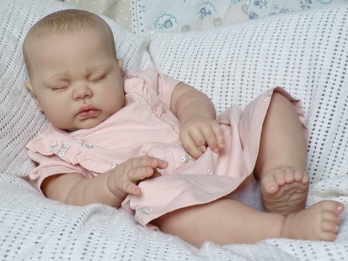 Reborn baby girl doll pickle - reborn,