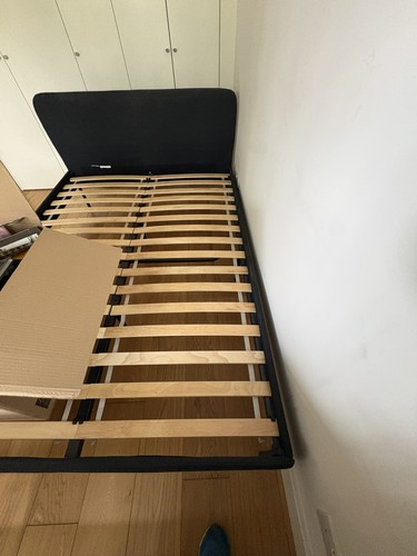 King size ikea slattum bed - king-size,