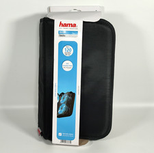Hama CD DVD Wallet Holder Carry Case Holds 120 Discs New
