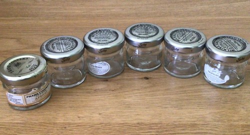 Set mini glass jam - set,