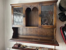 Wall Cupboard  Oak display