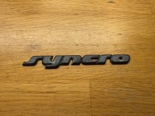 Genuine syncro badge emblem