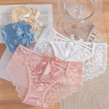 Satin Ruffled Knickers Sexy