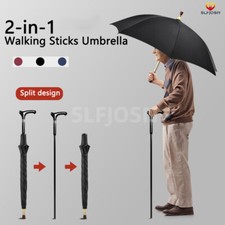 2-in-1 Walking Sticks Umbrella