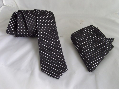 Black with silver dots - black,
