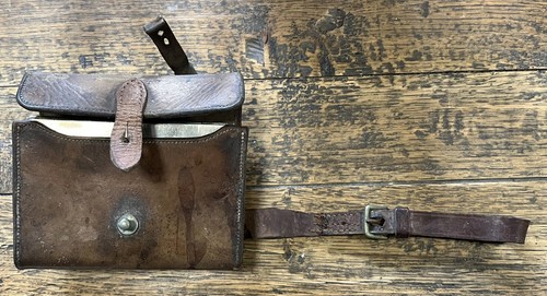 Vintage saddle fitting leather - vintage,