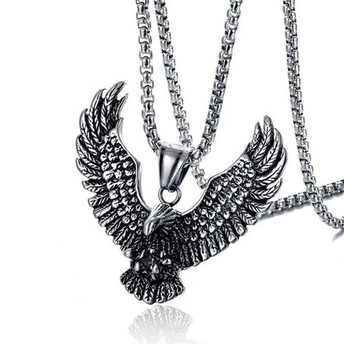 Stainless steel bald eagle - steel,
