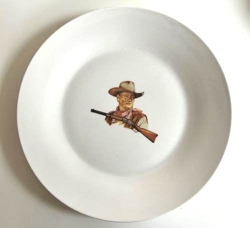John wayne white ceramic - john,