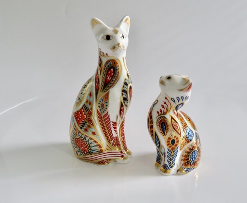 Royal crown derby siamese cat - royal,