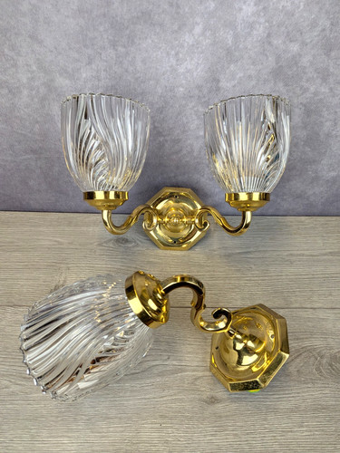 Franklite wall sconces crystal - franklite,