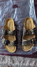 Oak & Hyde Malaga Mens Slide Sandal - Camouflage Size9/43