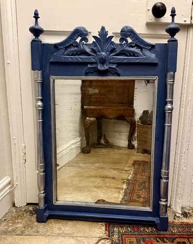 Gorgeous antique foxed glass - antique,