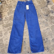 NWT Zara Size 6 Corduroy Blue
