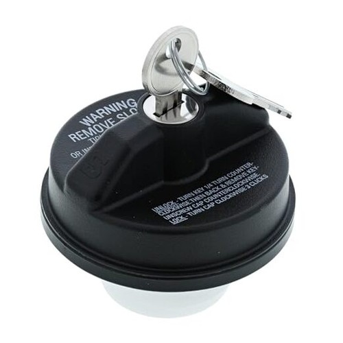 Keyed alike locking fuel cap - locking,