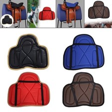 Saddle Pad Comfort Equestrian Equipment Non Slip Sponge Lining Washable PU