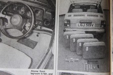 Original 1979 Motor extracted mag road test (folded) SUZUKI SC100 - Whizzkid