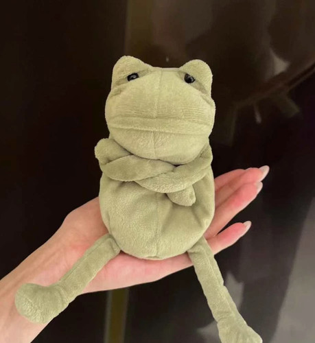 New jellycat fergus frog 18cm - jellycat,