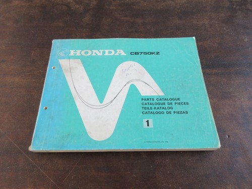 Honda cb750kz 1978 parts - honda, list